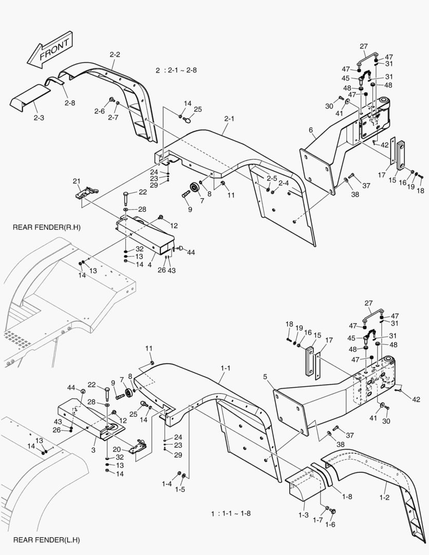 5130 FENDER & PROTECTOR - FULL