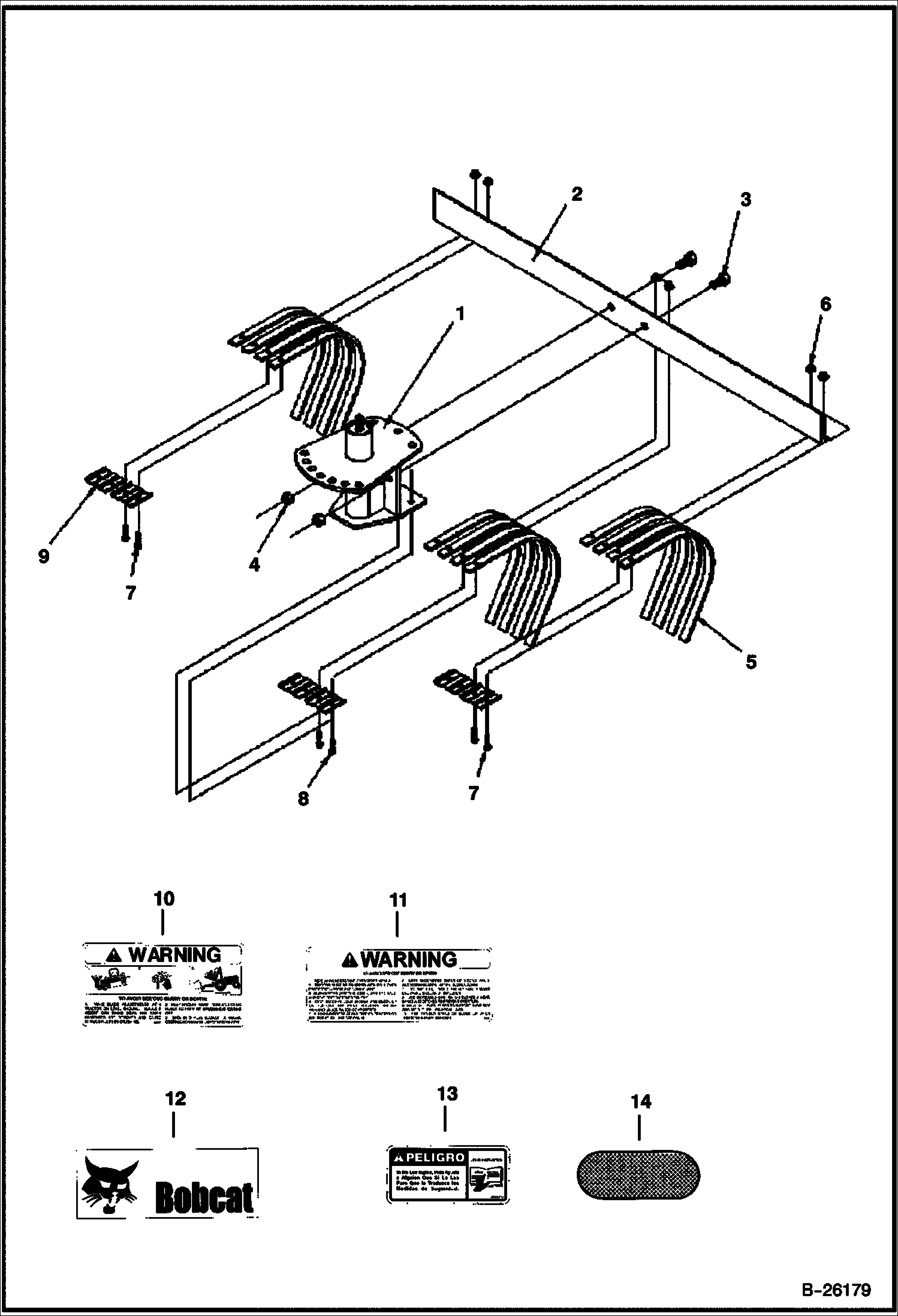 ГРАБЕЛЬНЫЙ ЗУБ (РАМА И ЗУБЬЯ) (3TR72 A1FT) (3TR84 A1FU)