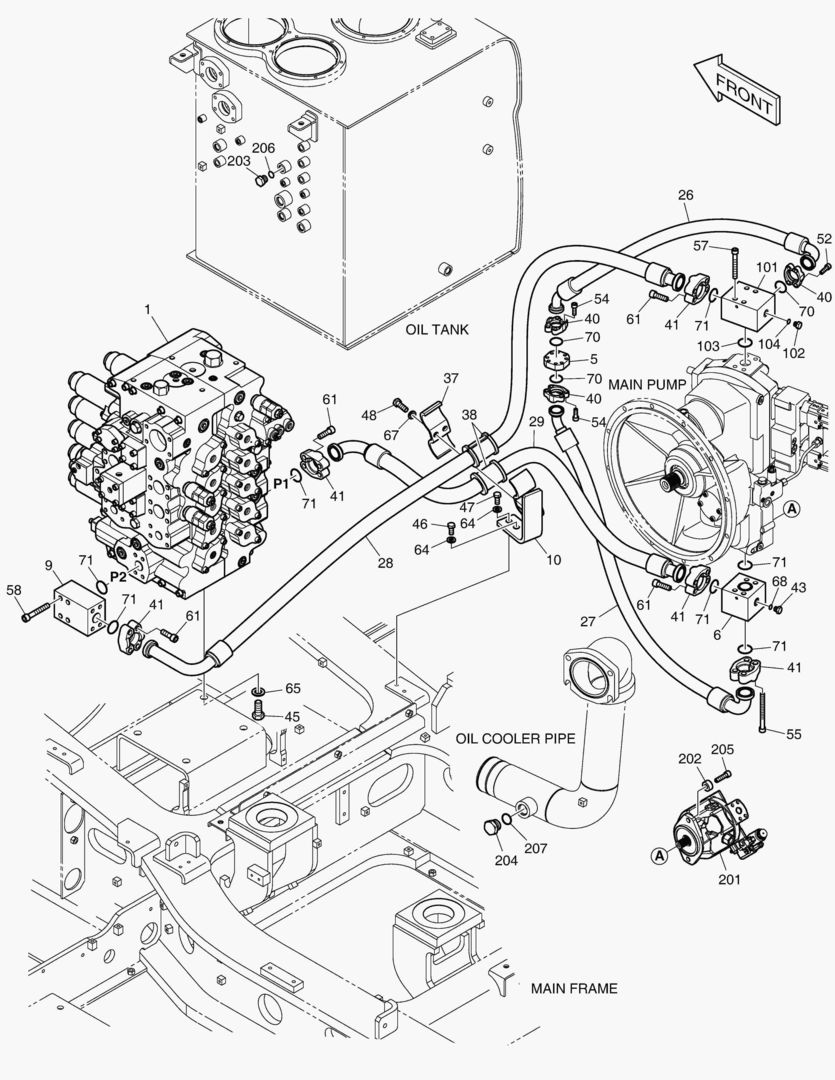 ГЛАВНАЯ МАГИСТРАЛЬ(1) - НАСОС