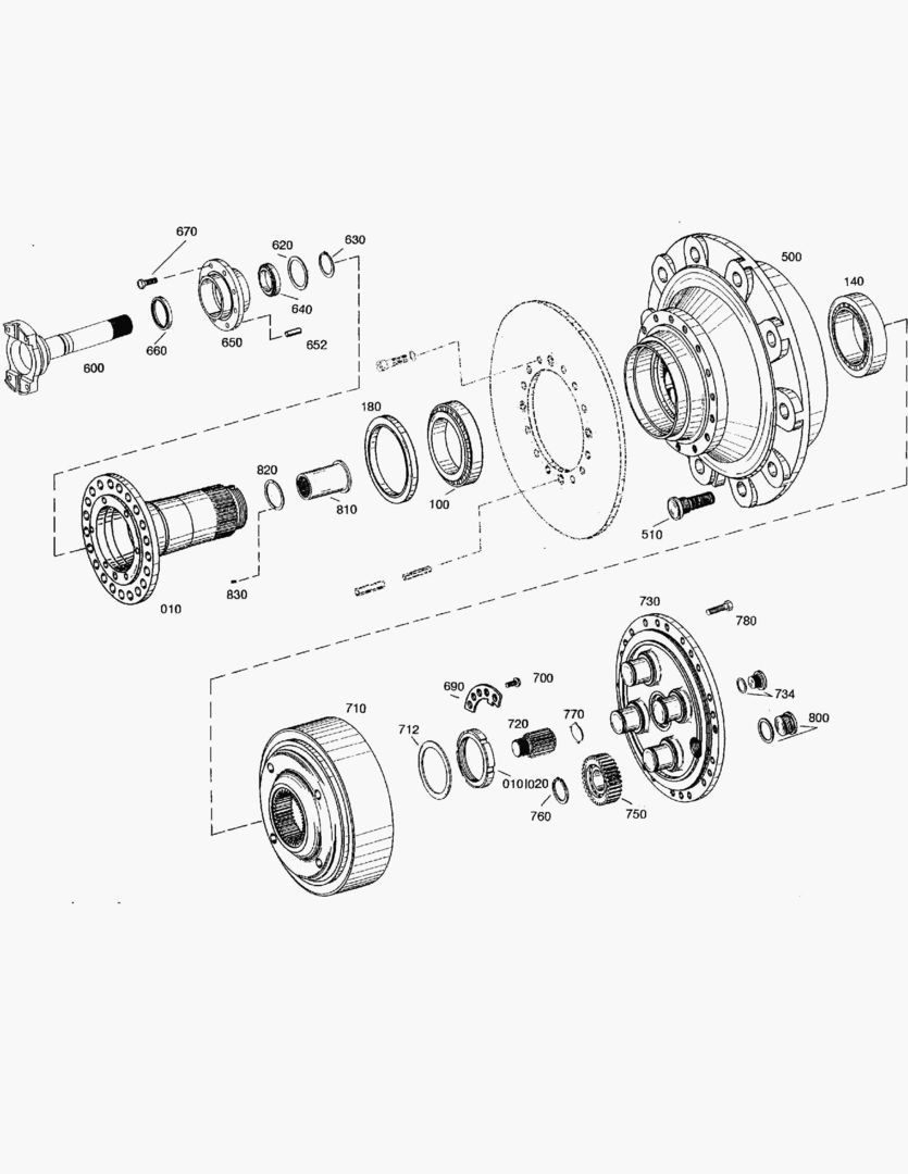 Спецтехника G250-18 HUB [710246~710536]
