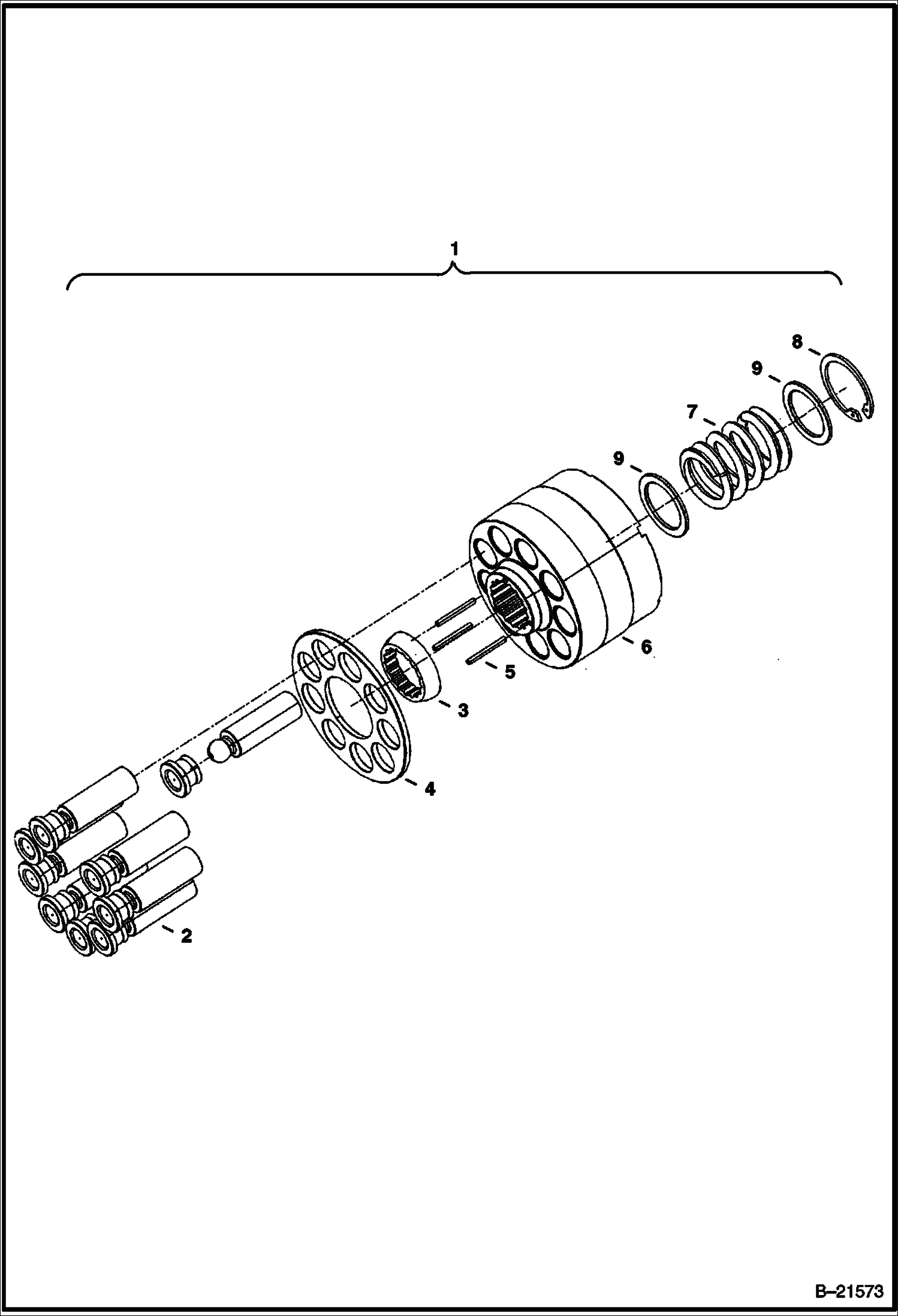ПРИВОДНОЙ ЭЛЕКТРОДВИГАТЕЛЬ (ПОРШЕНЬ В СБОРЕ)