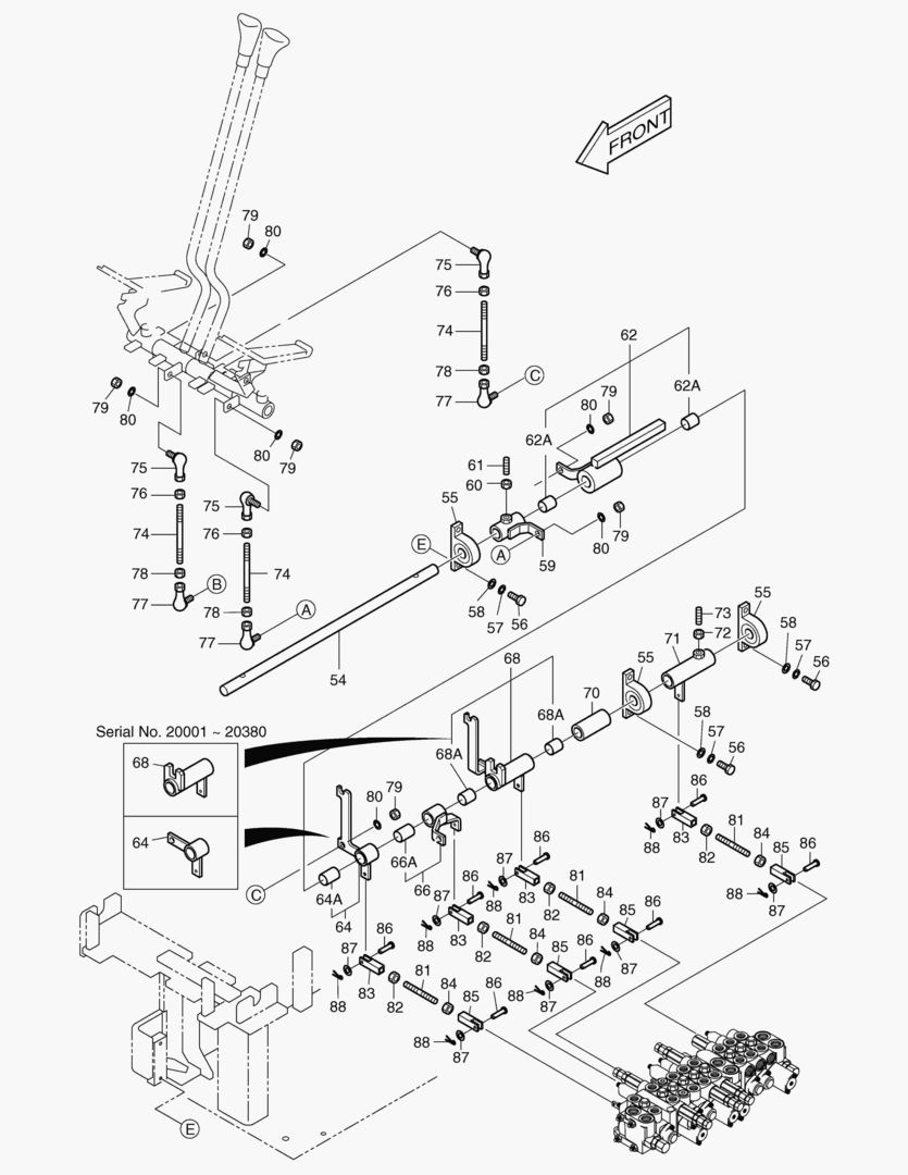 РЫЧАГ УСТРОЙСТВА УПРАВЛЕНИЯ(2)