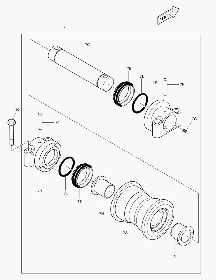 ВЕРХНИЙ ПОДШИПНИК