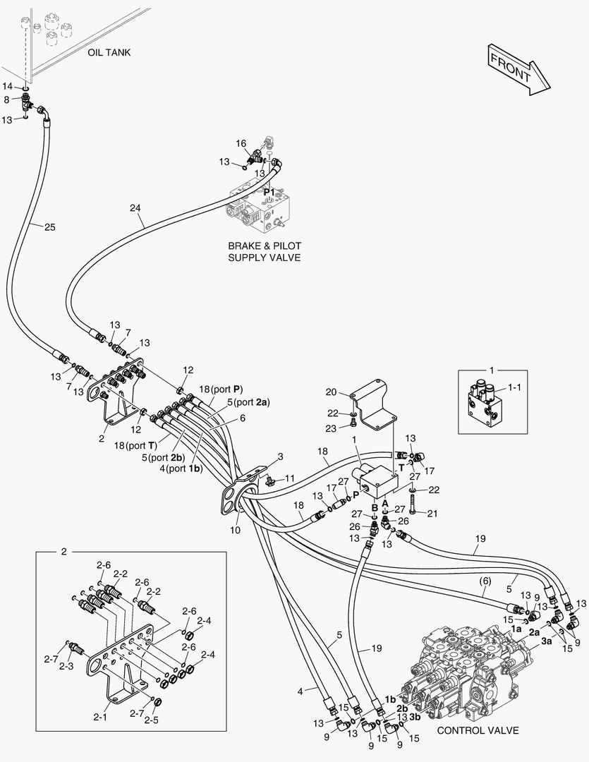 6070 PILOT PIPING - THUMB WHEEL