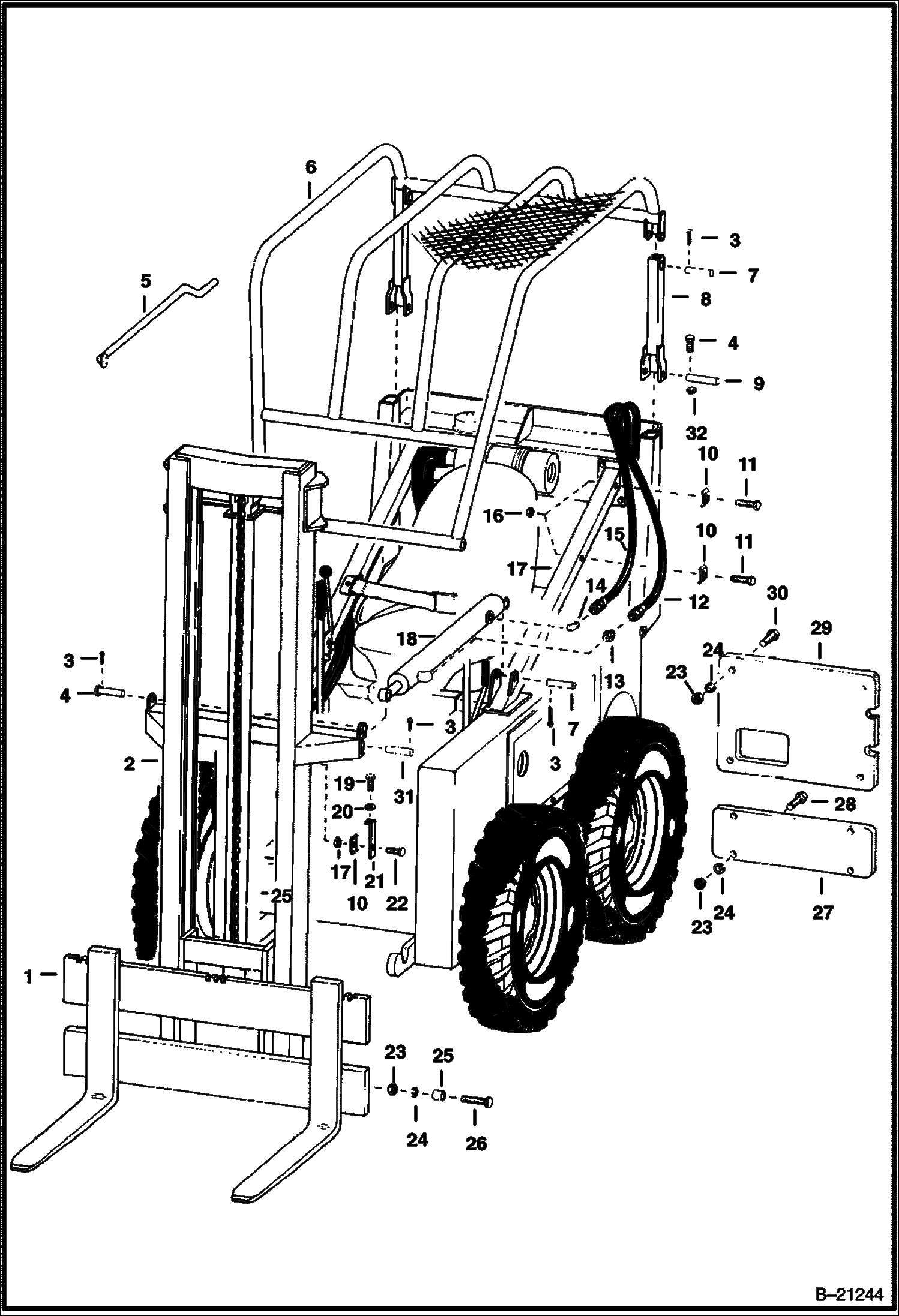 ФРОНТАЛЬНЫЙ ПОГРУЗЧИК M- 610 CLARK