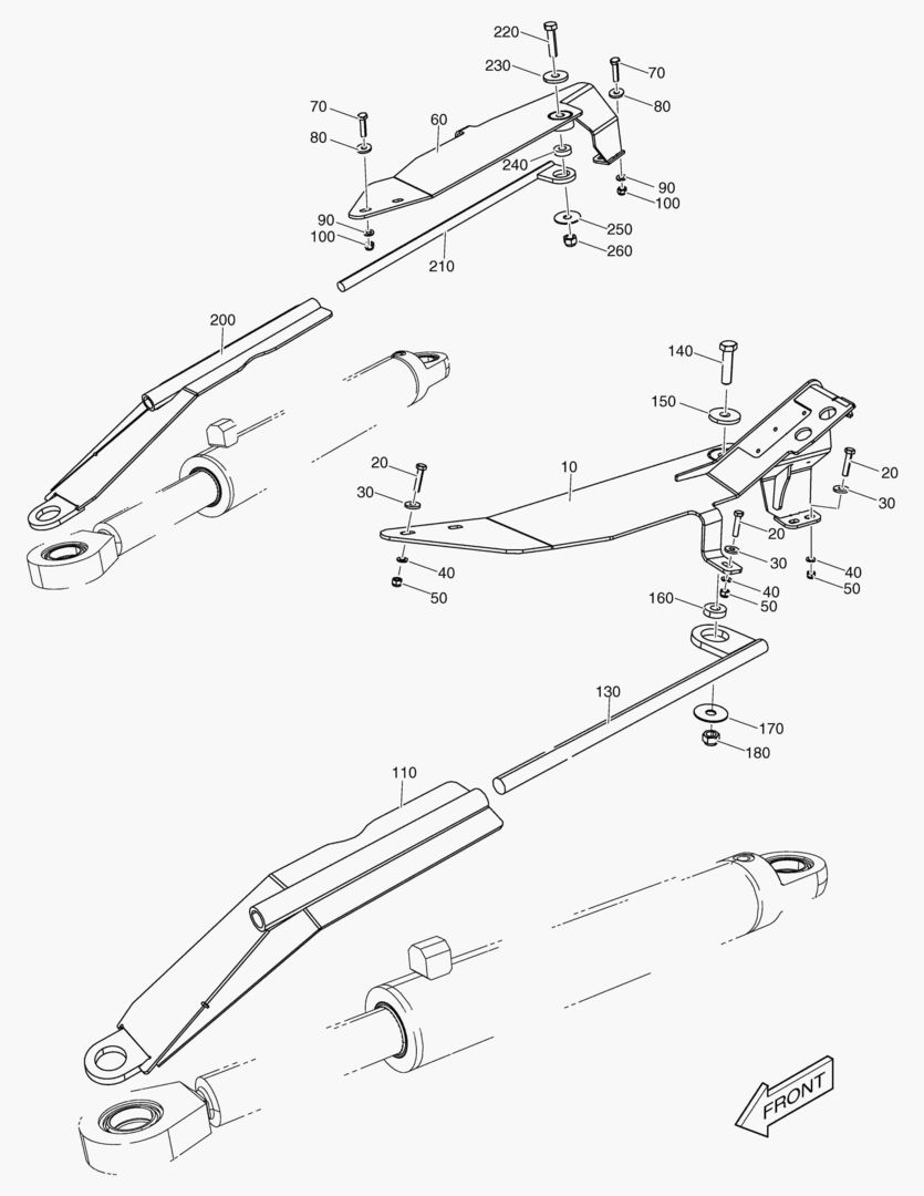 G410-10 PROTECTION STEERING CYLINDER
