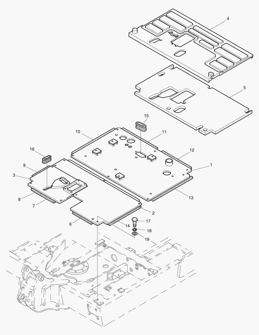 5130 FLOOR ASS`Y - OPTION