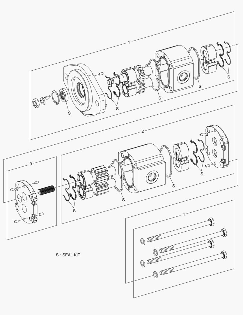 4690 GEAR PUMP - STEERING [1001~1009]