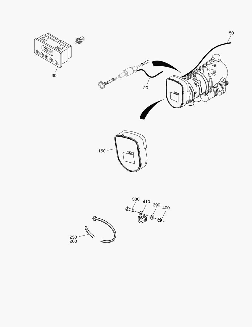 G500-60 PARKING HEATER, ELECTRICAL ACC.