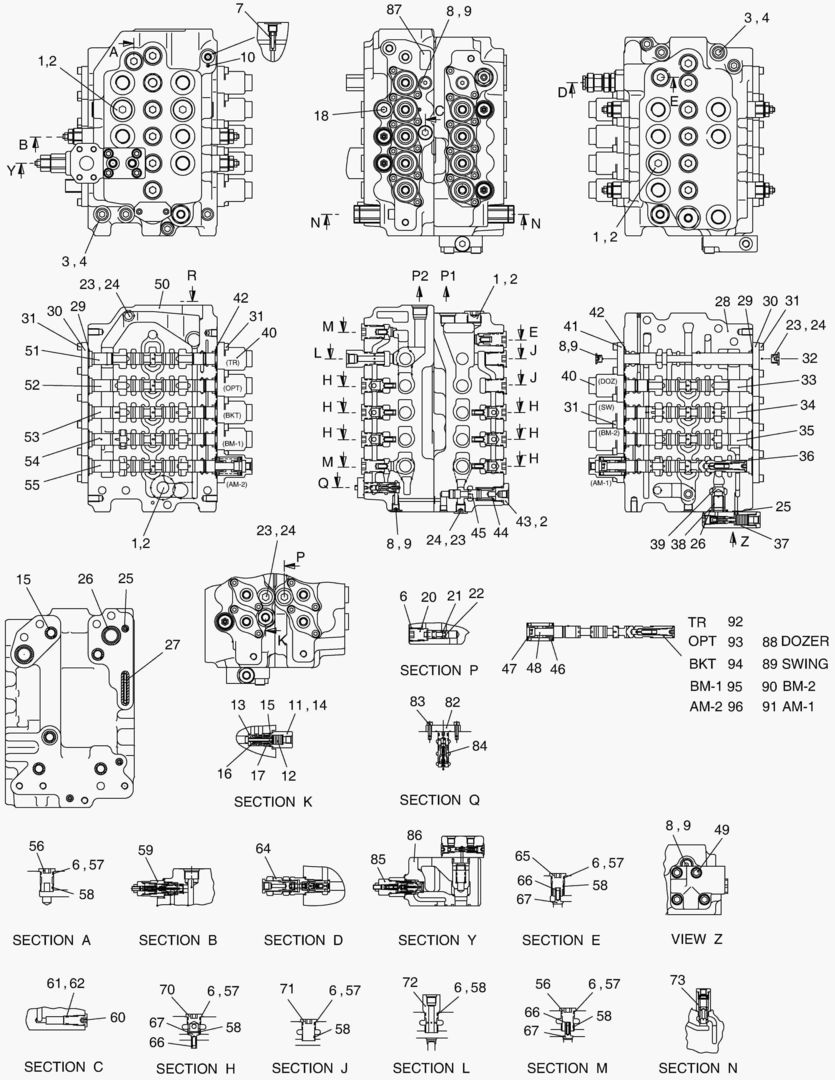 Спецтехника 4240 CONTROL VALVE - главное фото