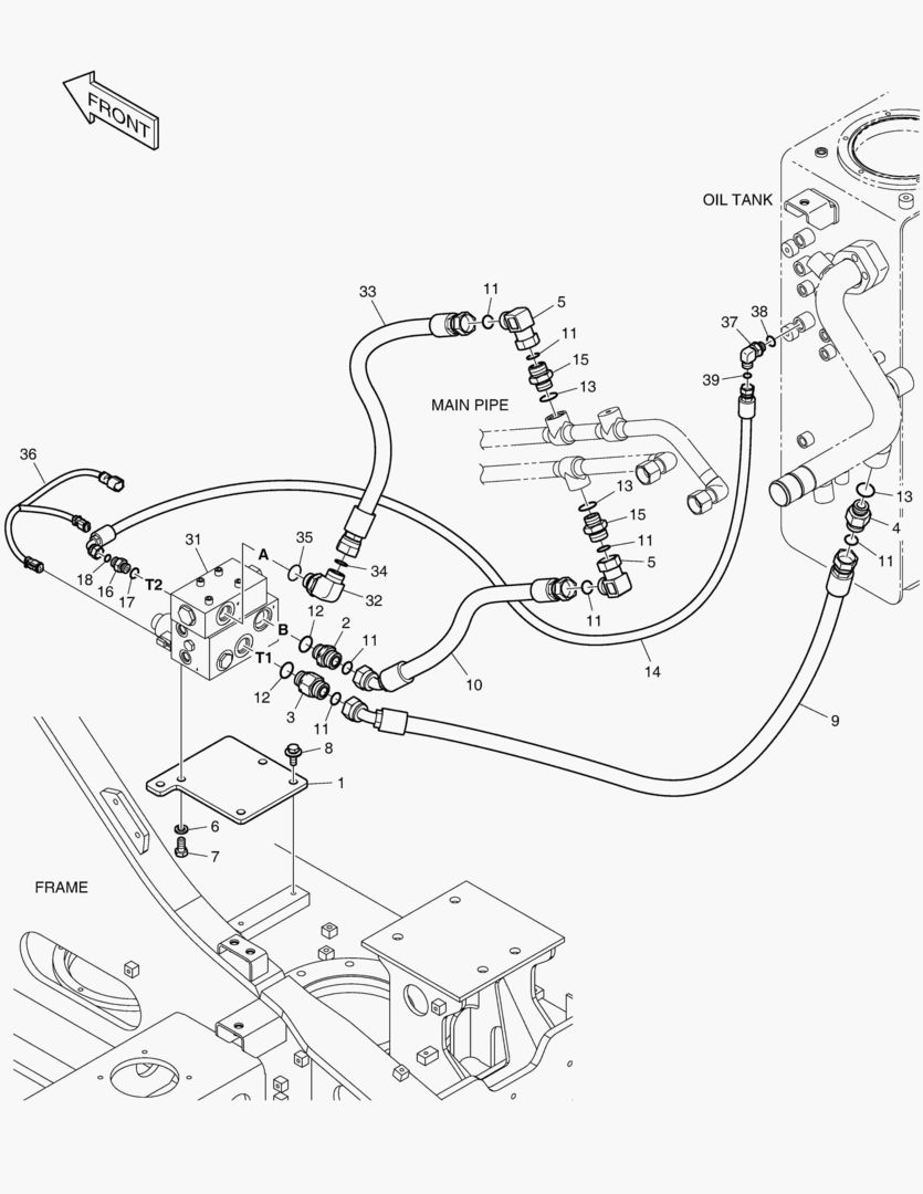 ГЛАВНАЯ МАГИСТРАЛЬ - СТРЕЛА ПЛАВАЮЩЕГО ТИПА