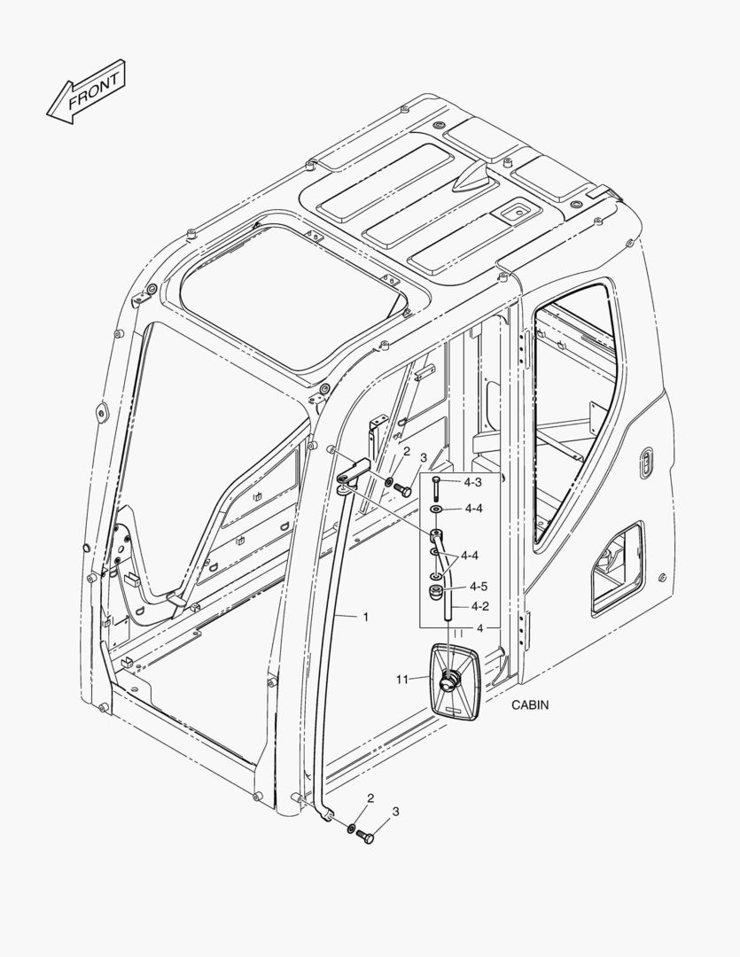 РУКОЯТКА - КАБИНА