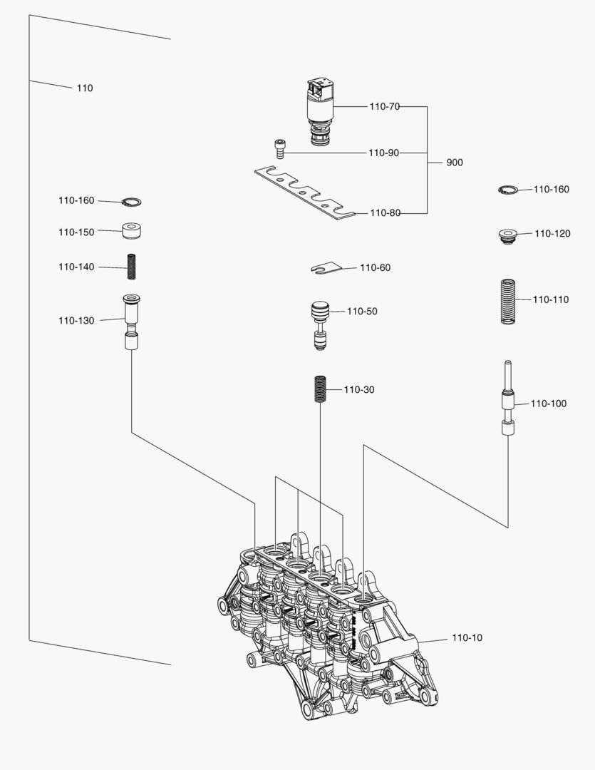 G070-90 OIL SUPPLY - GEARSHIFT SYSTEM