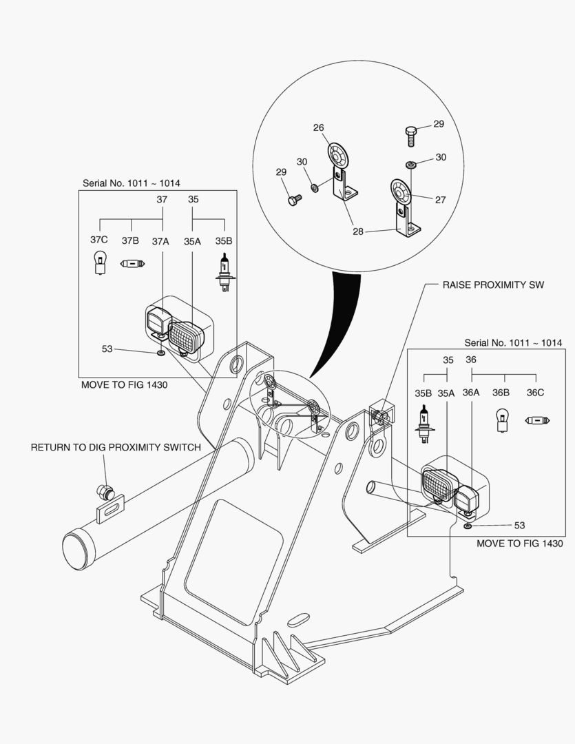 1511 ELECTRIC PARTS(6)-FRONT PARTS (TIER-II) [1011~]