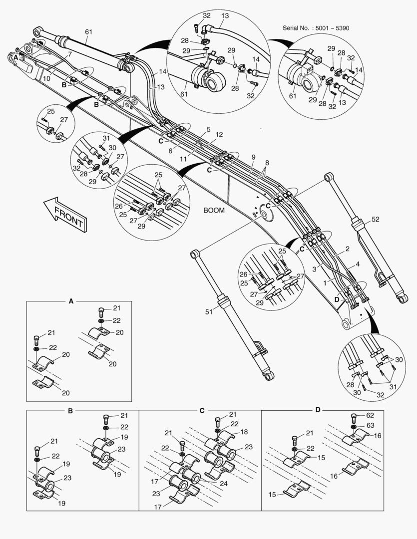 ГИДРОСИСТЕМА СТРЕЛЫ - СТРЕЛА 8.5 м
