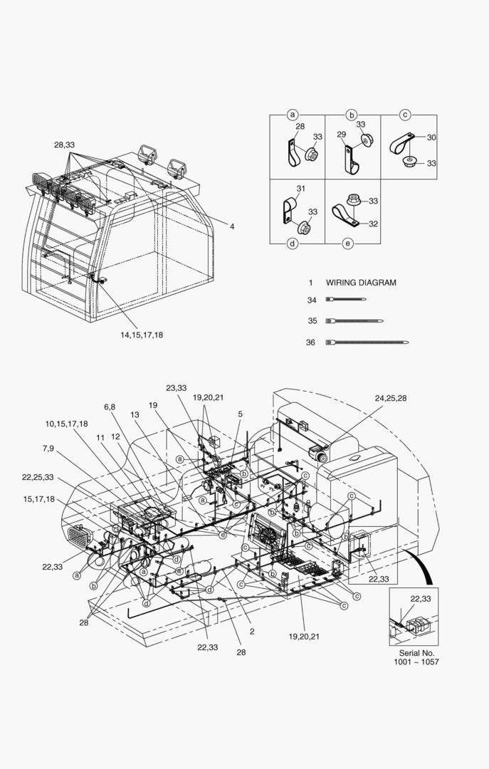 ЭЛЕКТРОПРОВОДКА(1)-СОПРЯЖЕННЫЕ ДЕТАЛИ