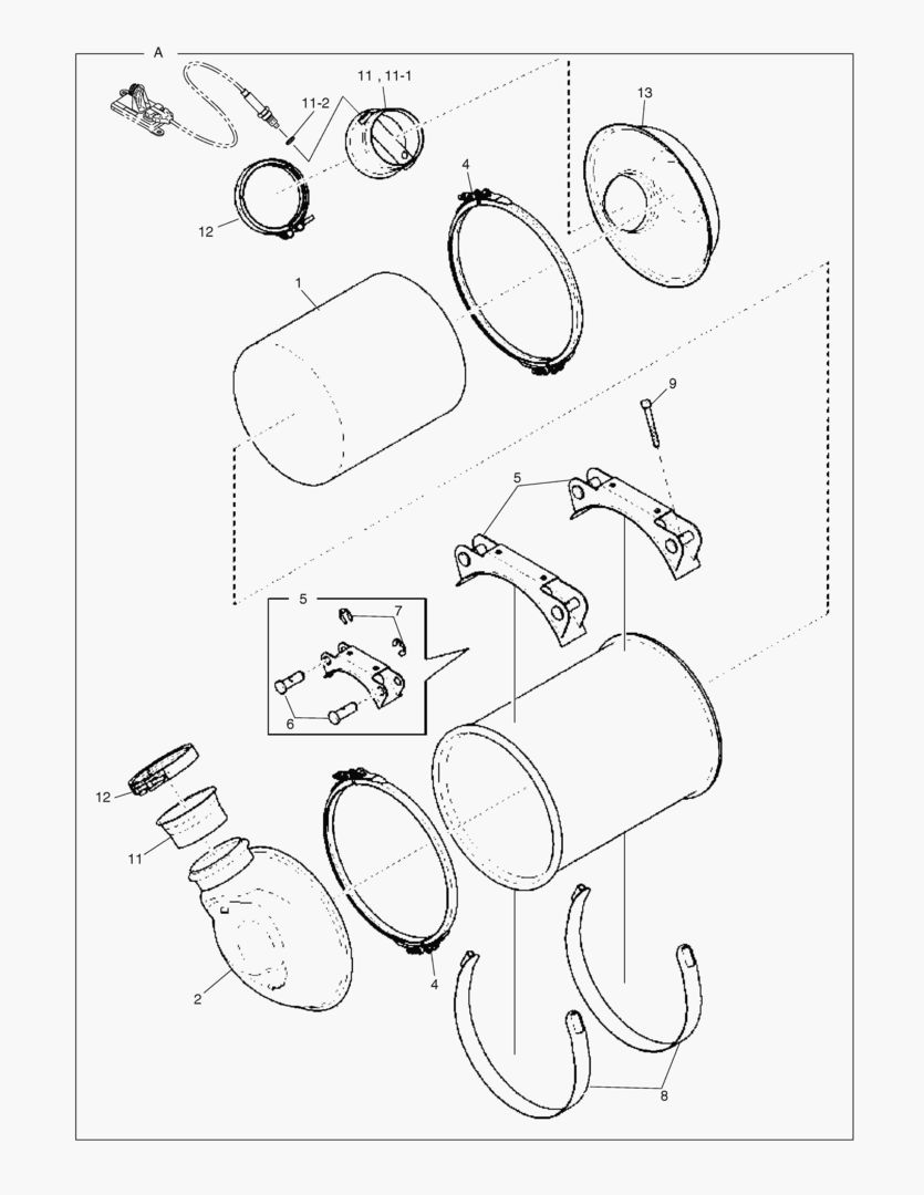 ГЛУШИТЕЛЬ С КАТАЛИТИЧЕСКИМ ДОЖИГАТЕЛЕМ