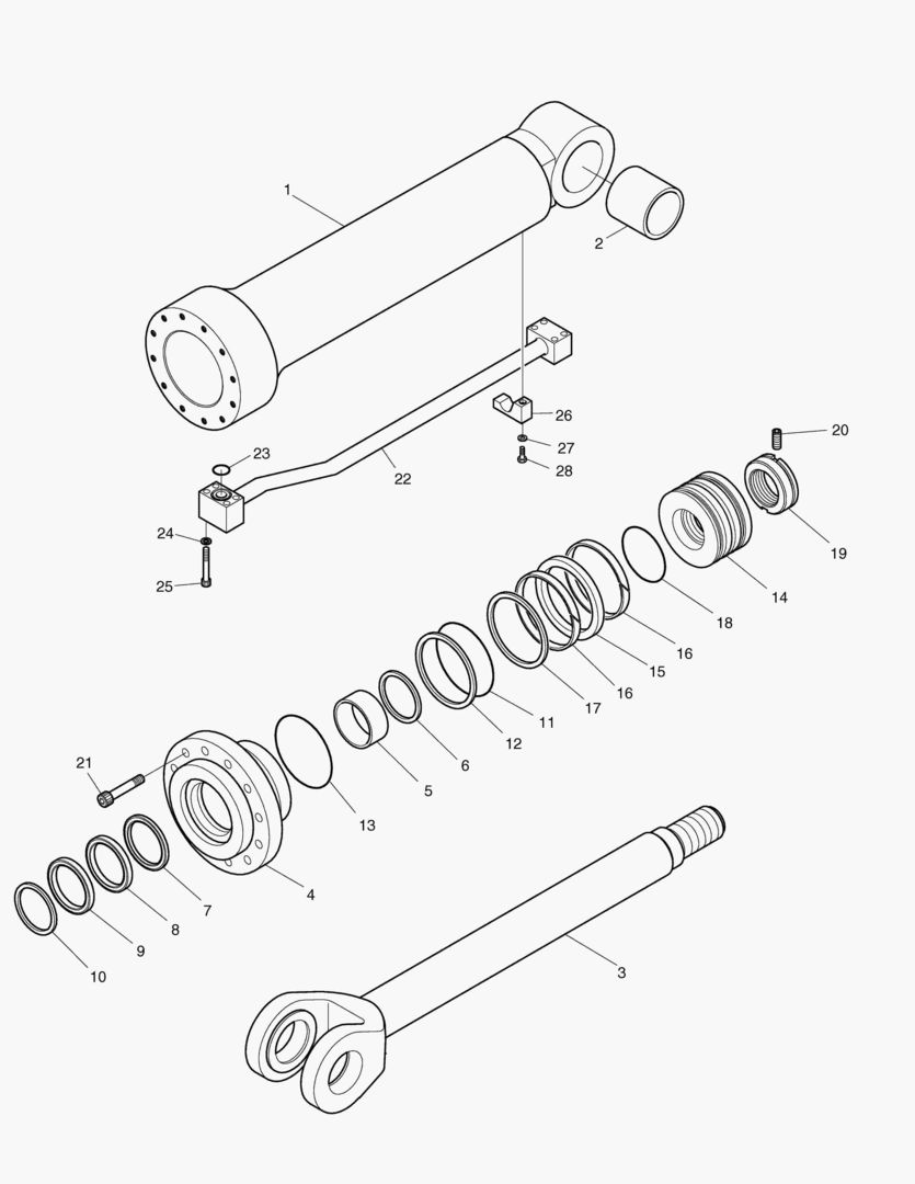 Спецтехника 3580 LIFT CYLINDER - главное фото