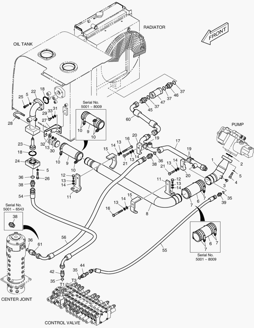 ТУБОПРОВОД МАСЛЯНОГО РАДИАТОРА(2)