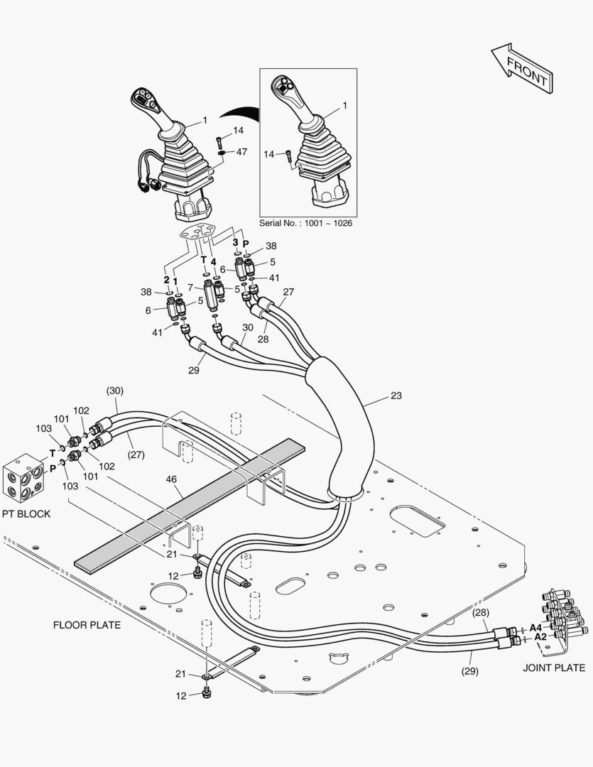 ТРУБОПРОВОД СЕРВОУПРАВЛЕНИЯ(7)