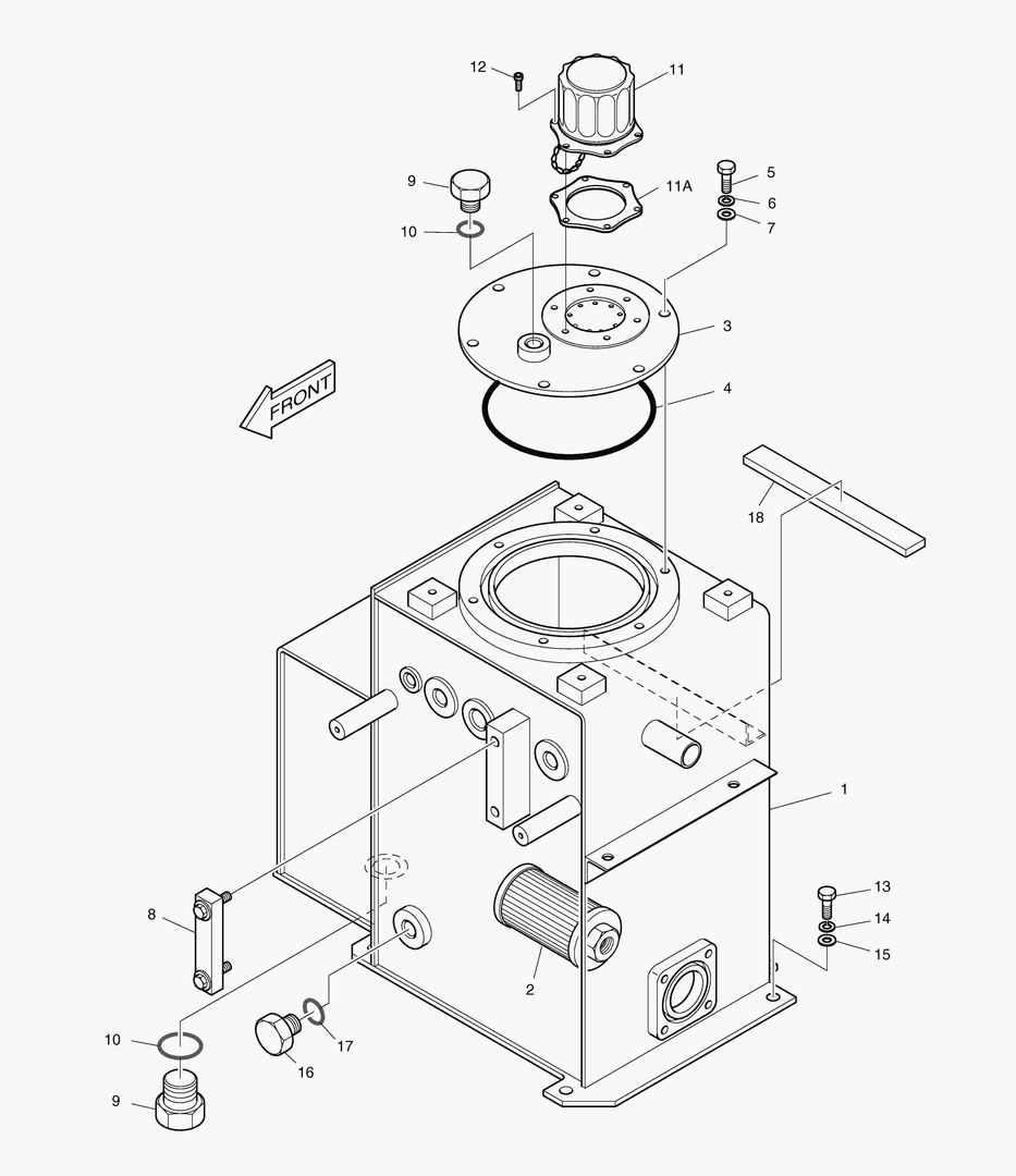 РЕЗЕРВУАР ДЛЯ МАСЛА
