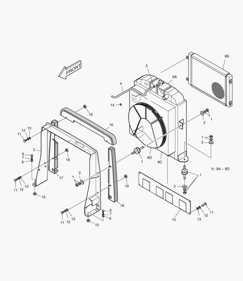 1216 RADIATOR MOUNTING [1021~]