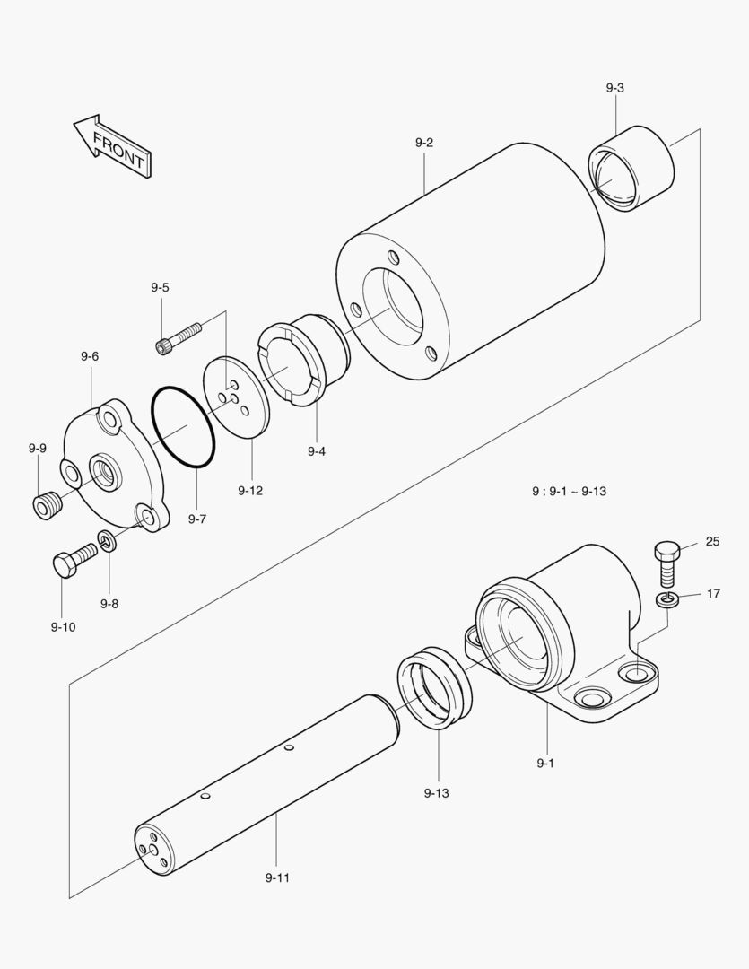 Схема ВЕРХНИЙ ПОДШИПНИК