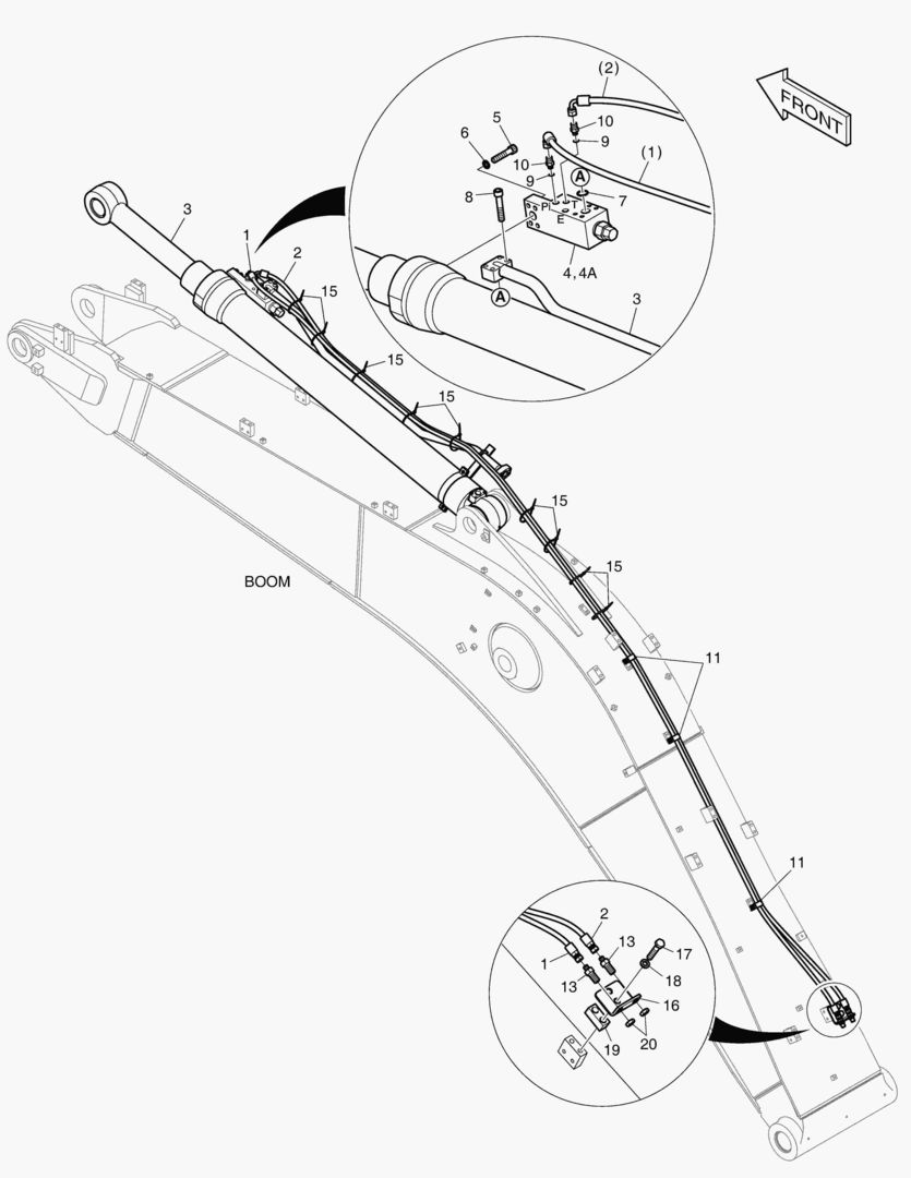 Спецтехника 6440 LOCK VALVE PIPING - BOOM 5.7m - главное фото