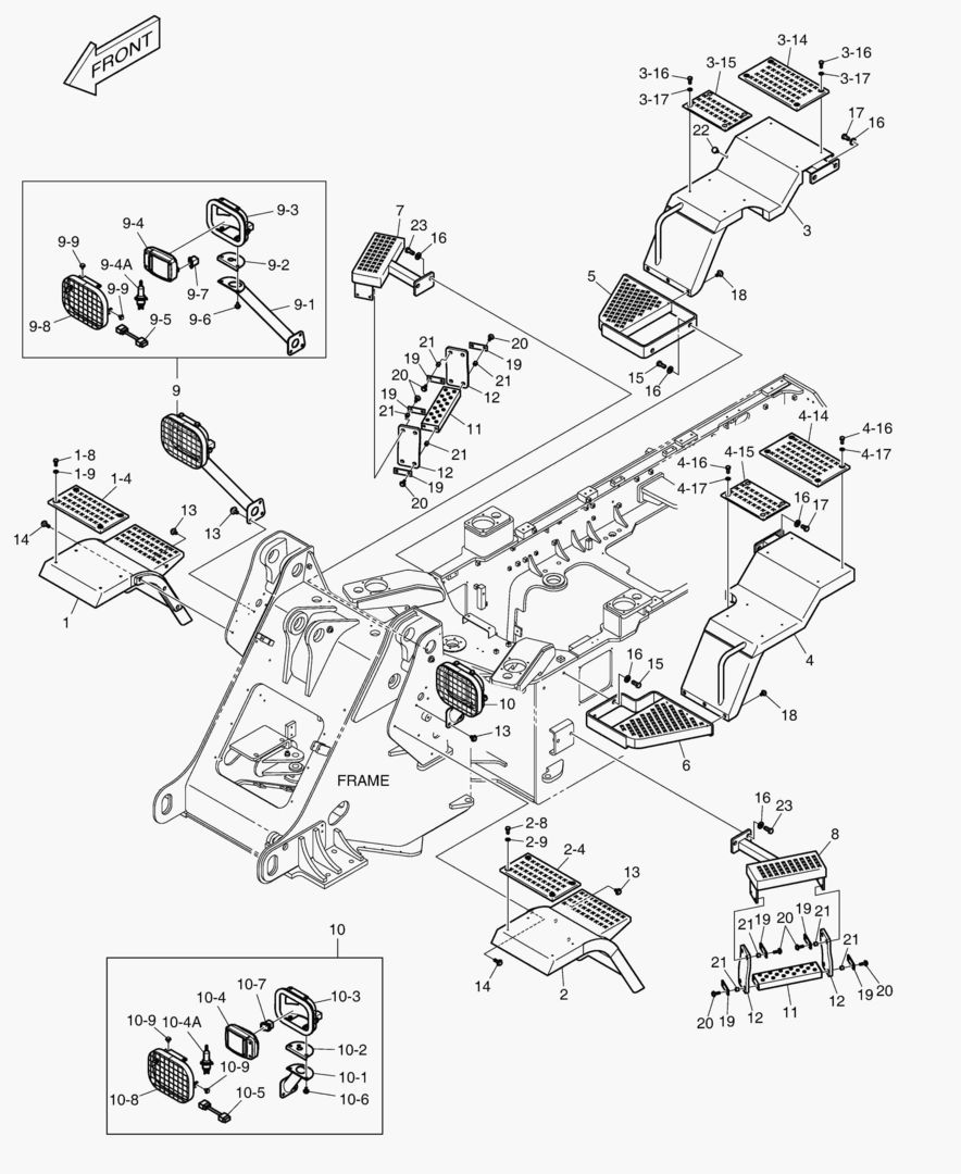 1410 FENDER & LADDER