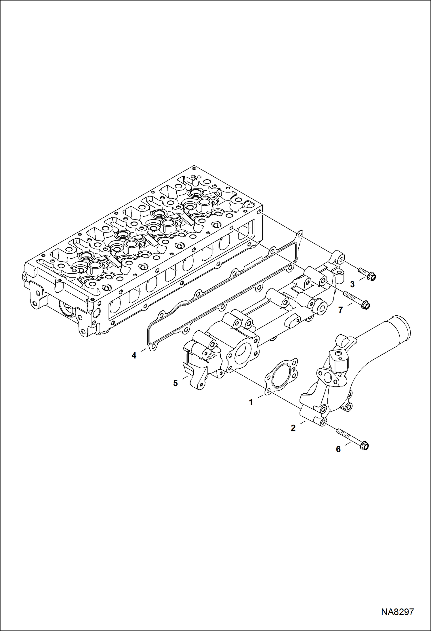 Схема ВПУСКНОЙ КОЛЛЕКТОР