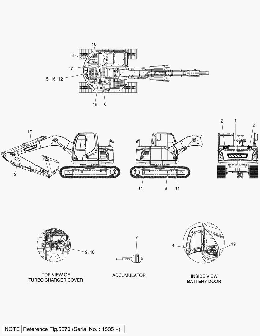 5160 NAME PLATE - EUROPE [1001~1534]
