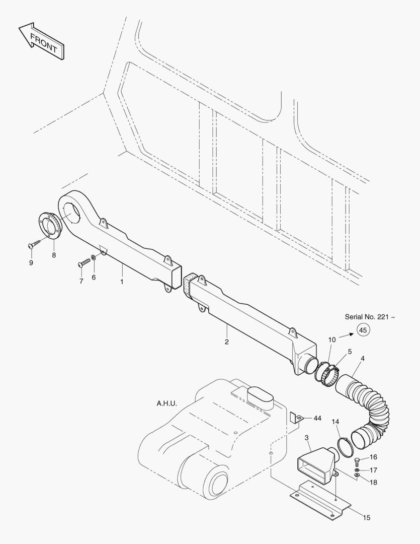 1432 AIR FLOW ASS`Y(1) [94~]