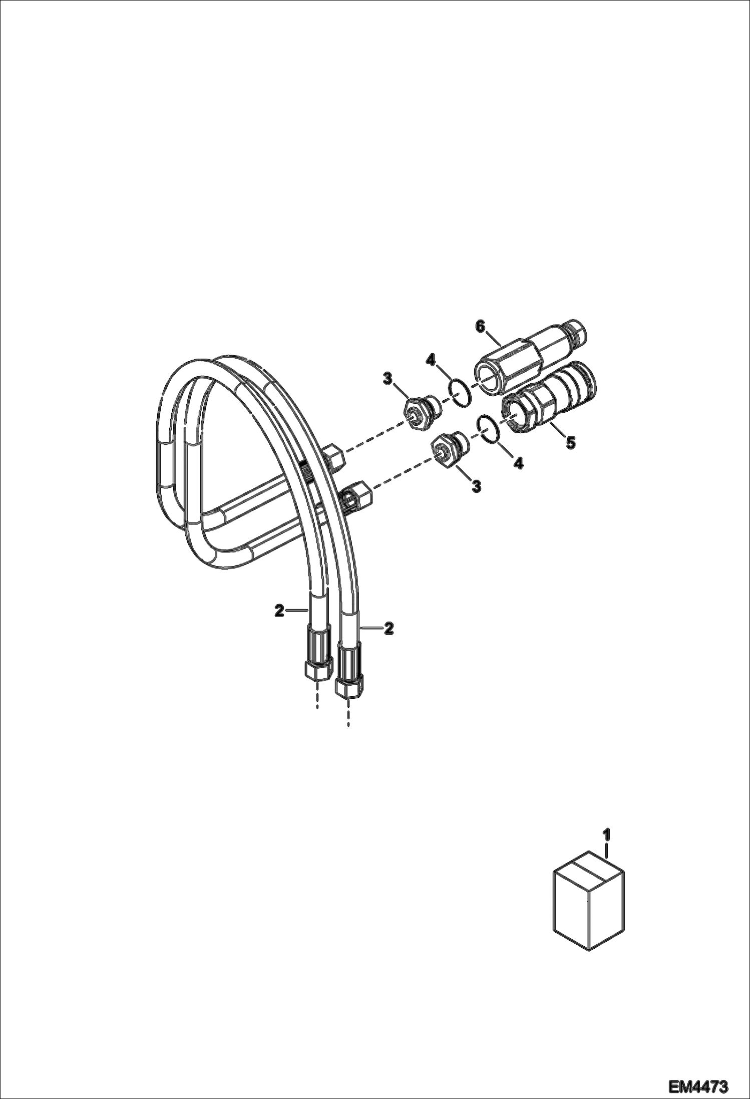 КОМПЛЕКТ ШЛАНГОВ (AGVU, AGVZ, AGWA, AGW4)