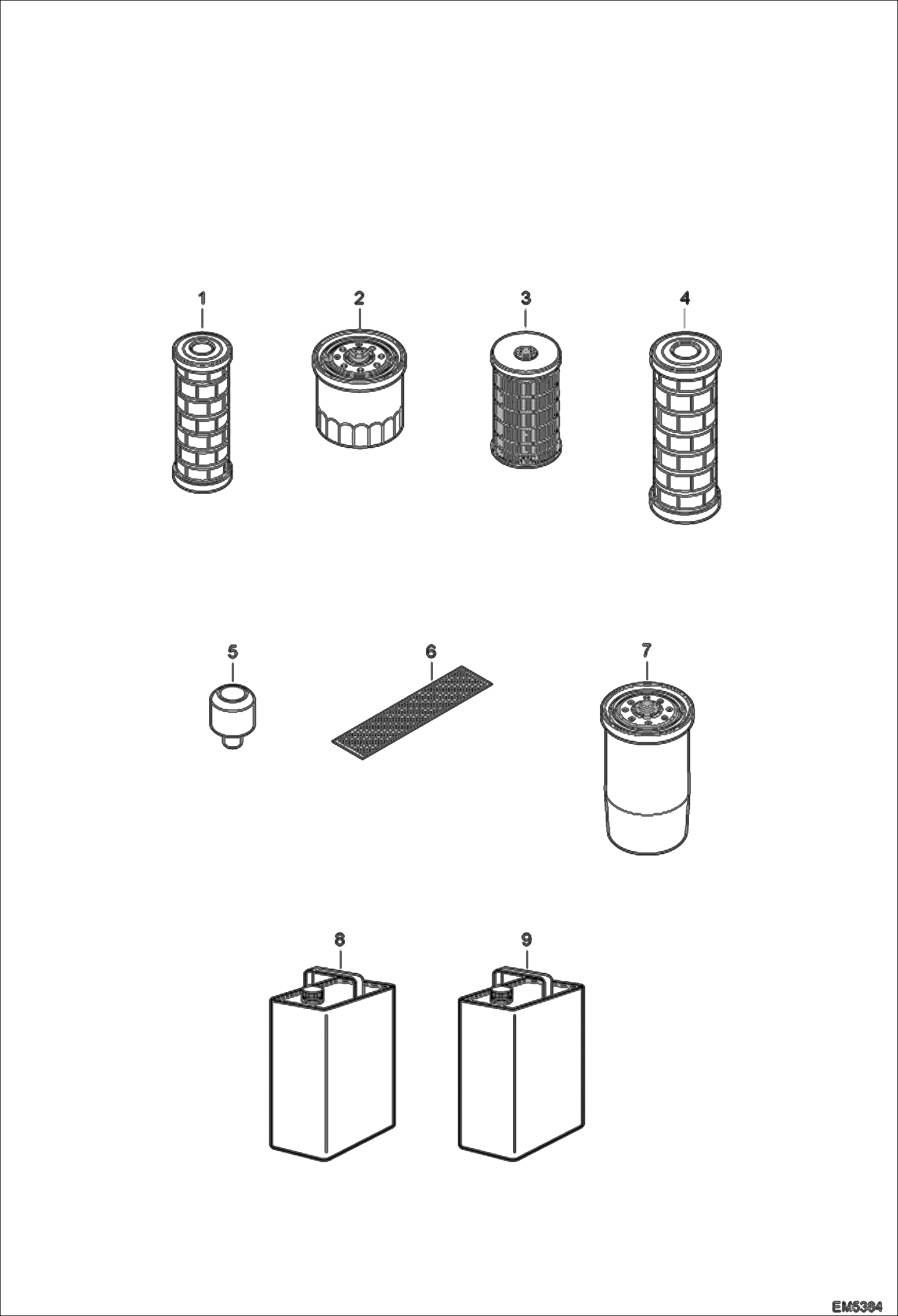 ПУНКТЫ ТЕХНИЧЕСКОГО ОБСЛУЖИВАНИЯ (КАЖДЫЕ 500 ЧАСОВ)