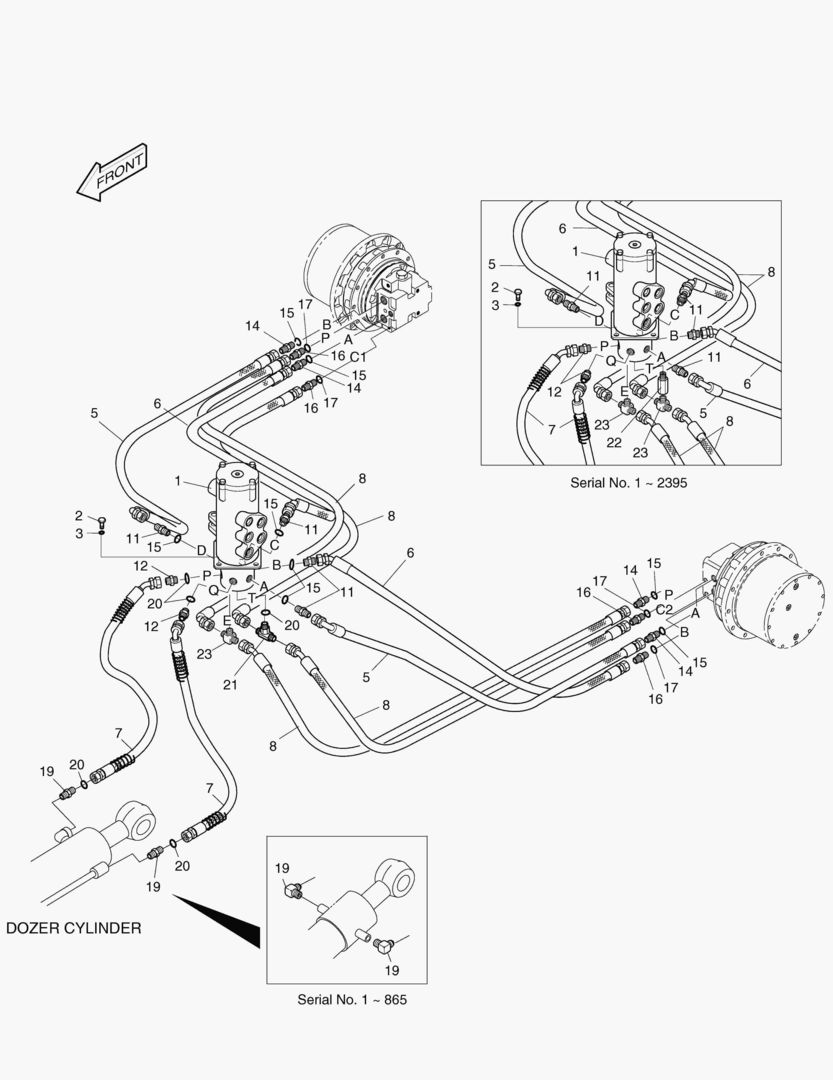 СИСТЕМА ТРУБОПРОВОДА КАРДАННОГО ВАЛА