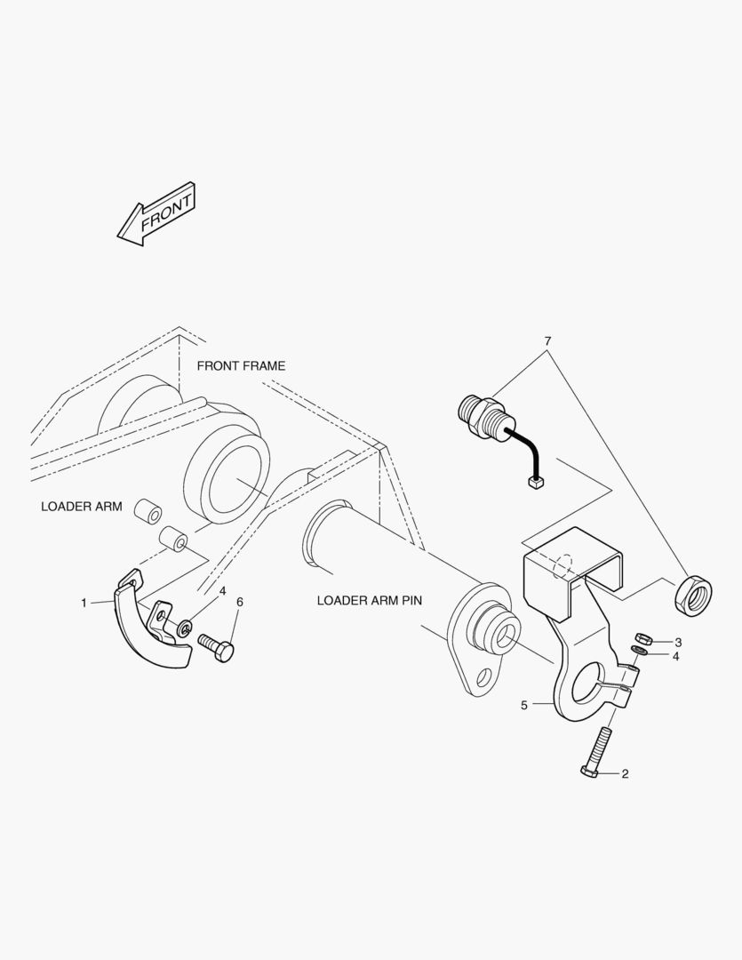 УДАРНАЯ РУКОЯТЬ ПОДЪЕМА В СБОРЕ