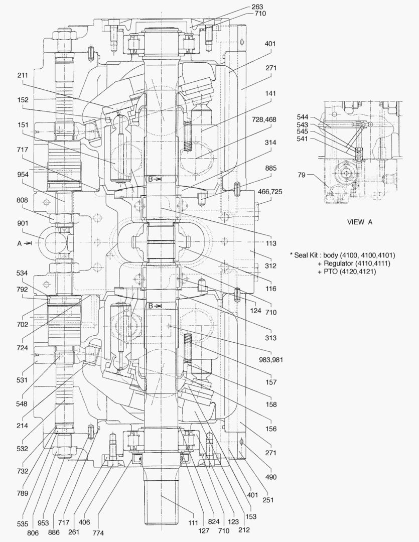 Спецтехника 4100 MAIN PUMP [1001~1062] - главное фото
