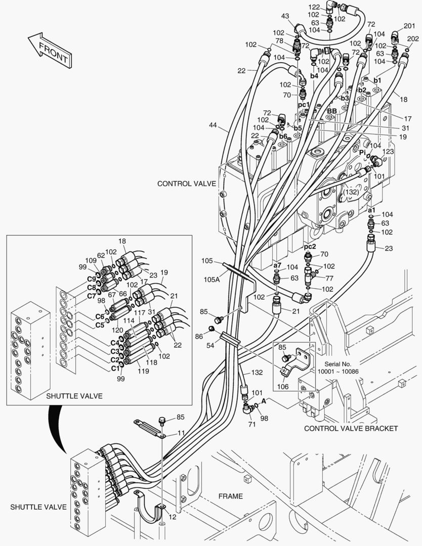 ТРУБОПРОВОД СЕРВОУПРАВЛЕНИЯ(5)