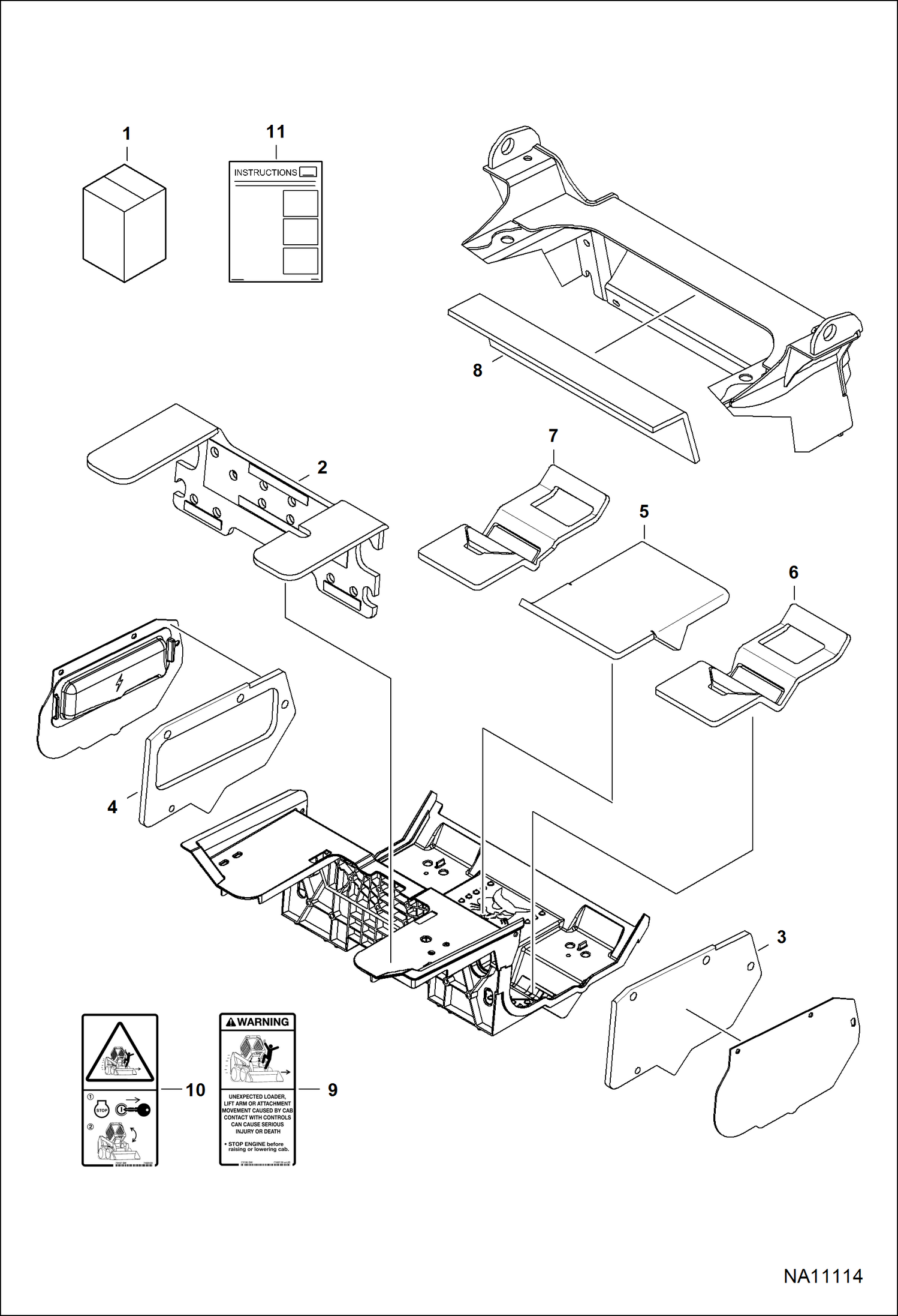 Схема КОМПЛЕКТ ДЕТАЛЕЙ СИСТЕМЫ ШУМОПОДАВЛЕНИЯ (РУКОВОДСТВО ПОЛЬЗОВАТЕЛЬ УСТРАЙСТВ УПРАВЛЕНИЯ)