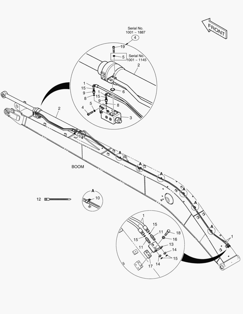 ГИДРОЗАМОК ТРУБОПРОВОДА - СТРЕЛА 8.5 м
