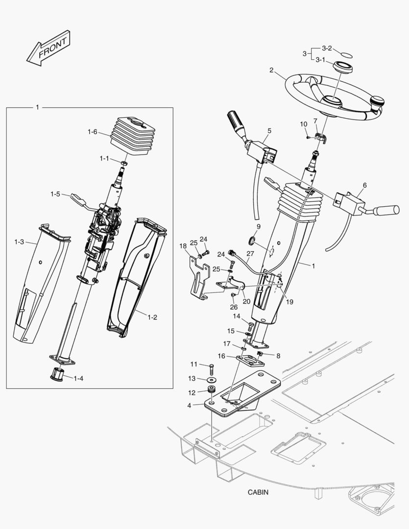 РУЛЕВОЕ УПРАВЛЕНИЕ В СБОРЕ
