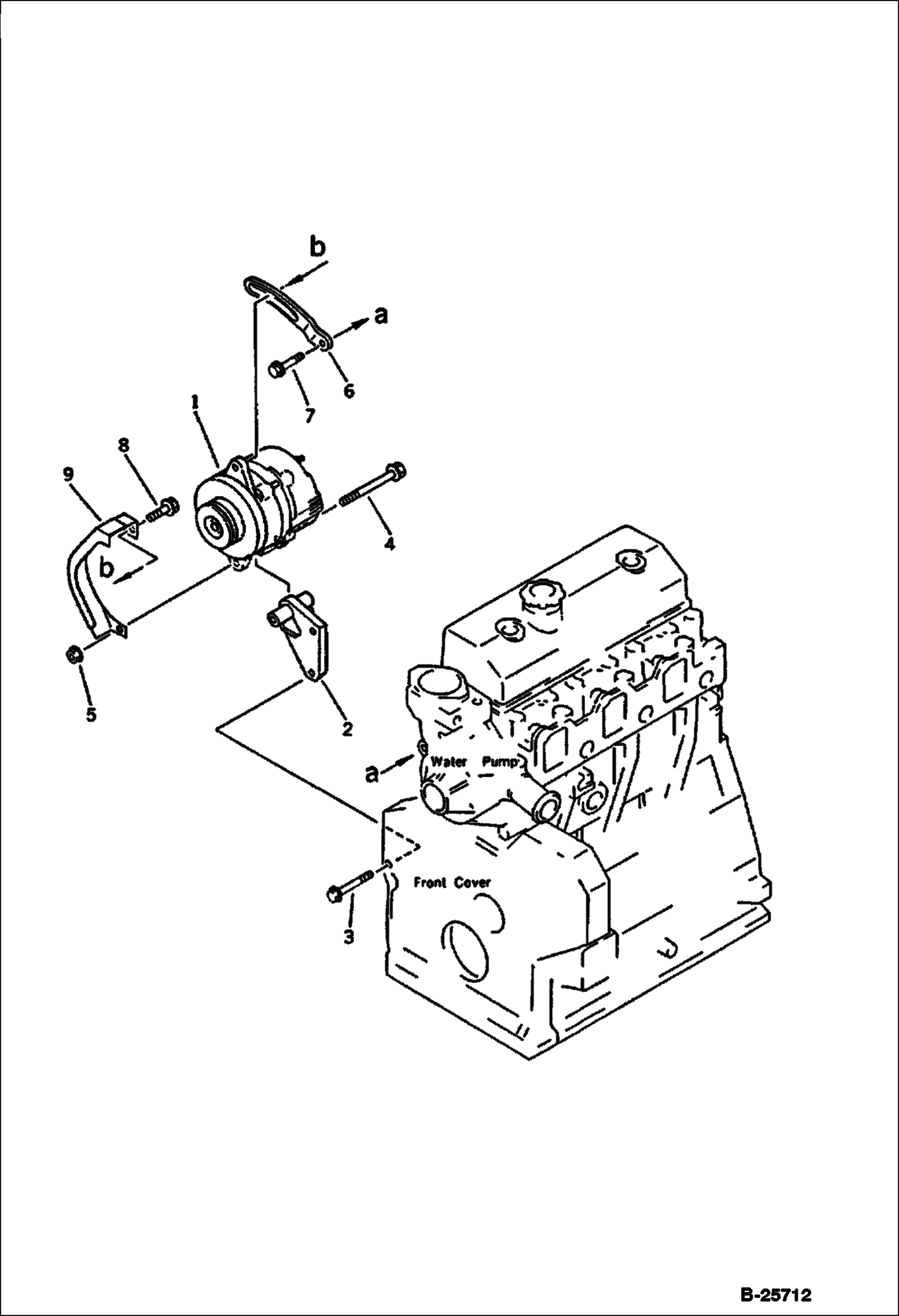 ГЕНЕРАТОР ПЕРЕМЕННОГО ТОКА И КРОНШТЕЙН