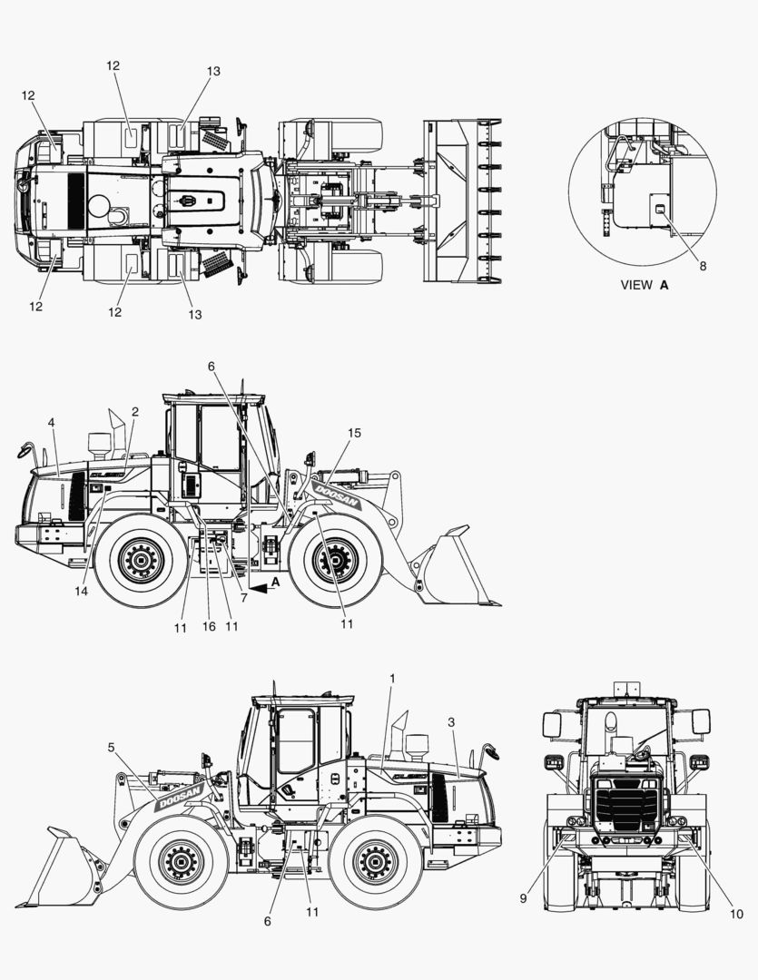 ПРЕДУПРЕЖДАЮЩАЯ ТАБЛИЧКА - НИМЕНОВАНИЕ ТЕХНИКИ
