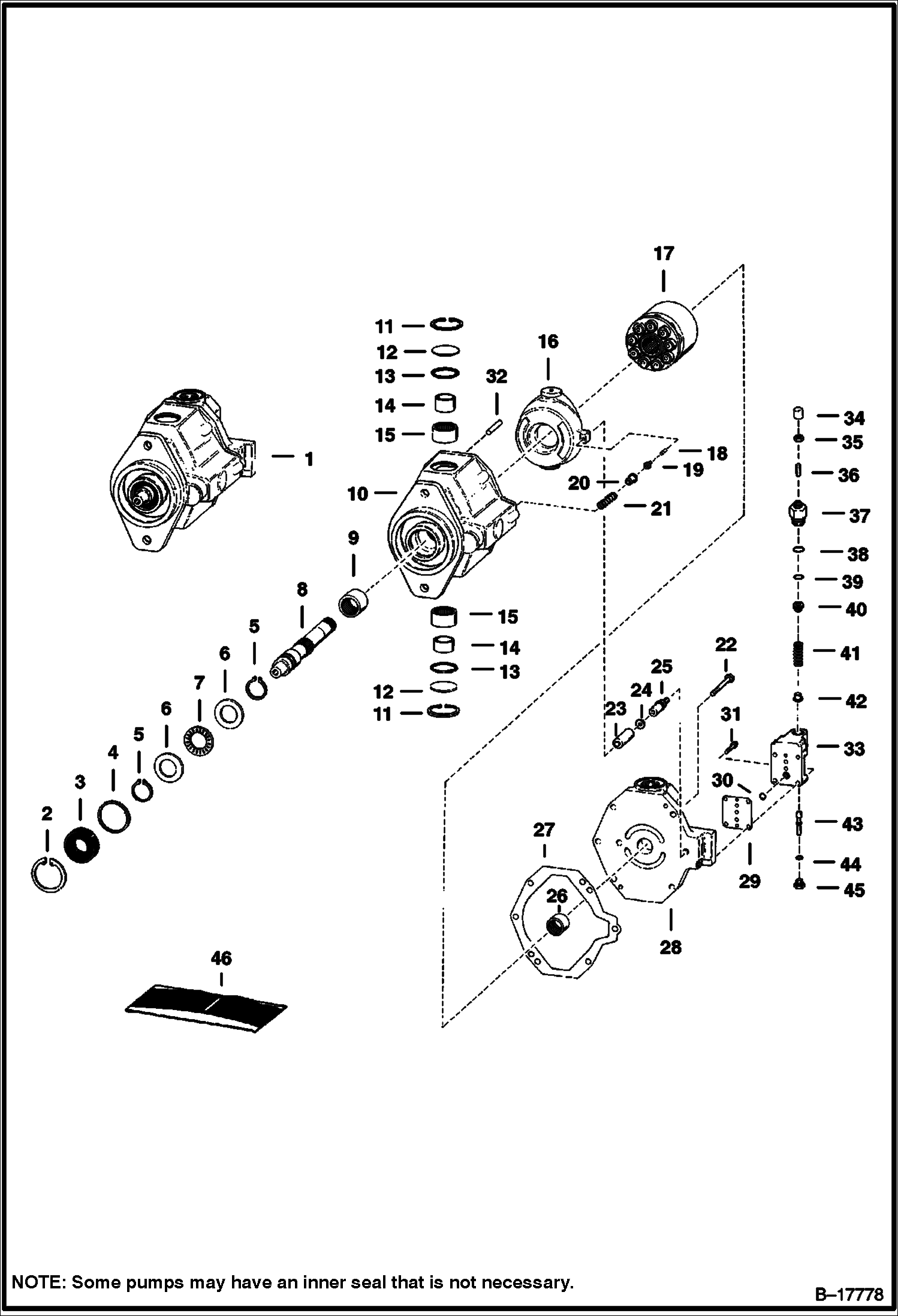 ГИДРОСТАТИЧЕСКИЙ НАСОС (CESSNA - ВВОДИТЬ В ЭКСПЛУАТАЦИЮ)