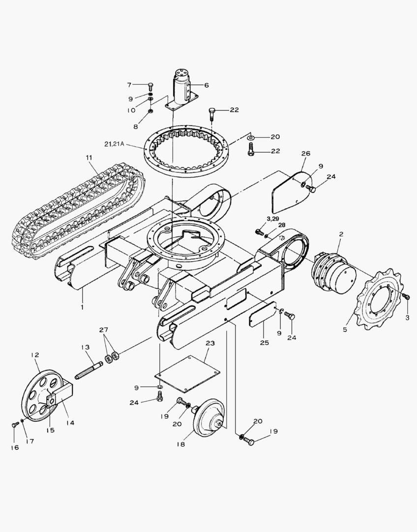 ГУСЕНИЦЫ В СБОРЕ-ЭКСПОРТИРУЕМОЕ ОБОРУДОВАНИЕ ШИРИНА 810 мм