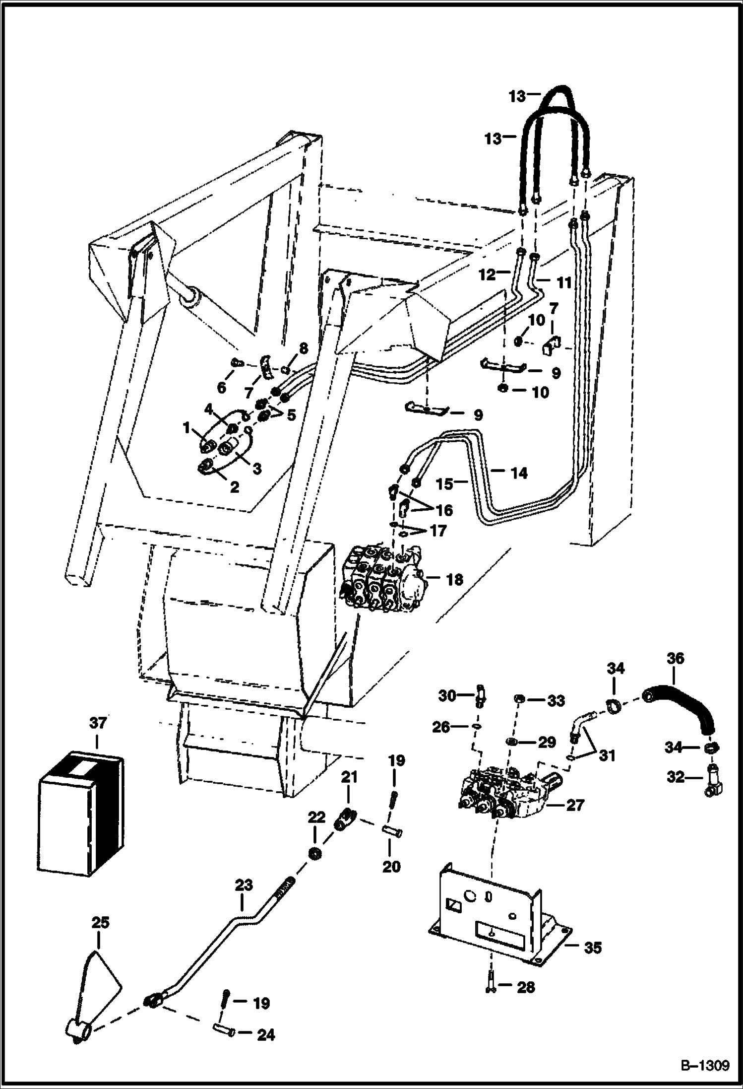 ВСПОМОГАТЕЛЬНАЯ ГИДРАВЛИЧЕСКАЯ ЦЕПЬ