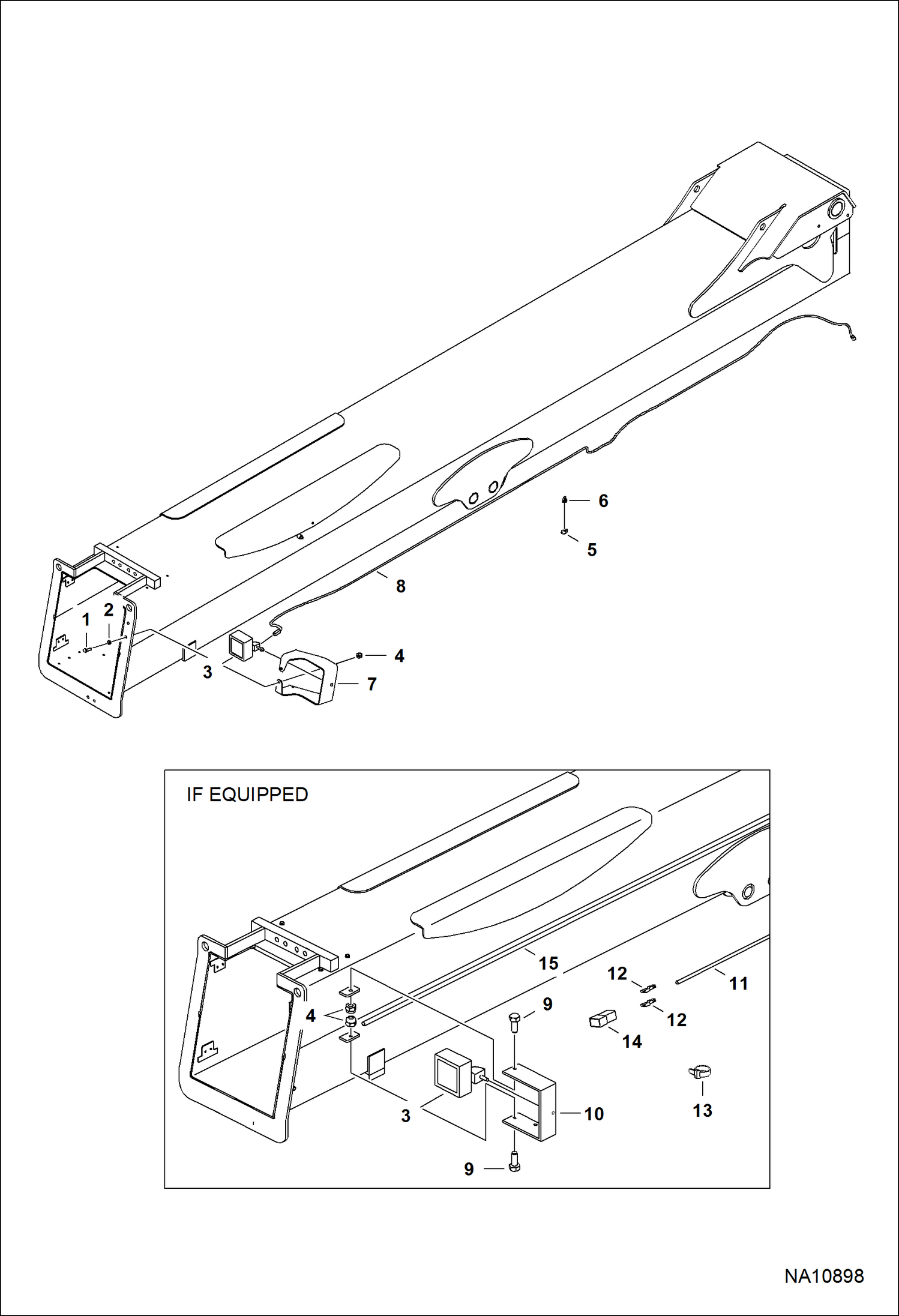 РАБОЧЕЕ ОСВЕЩЕНИЕ СТРЕЛЫ