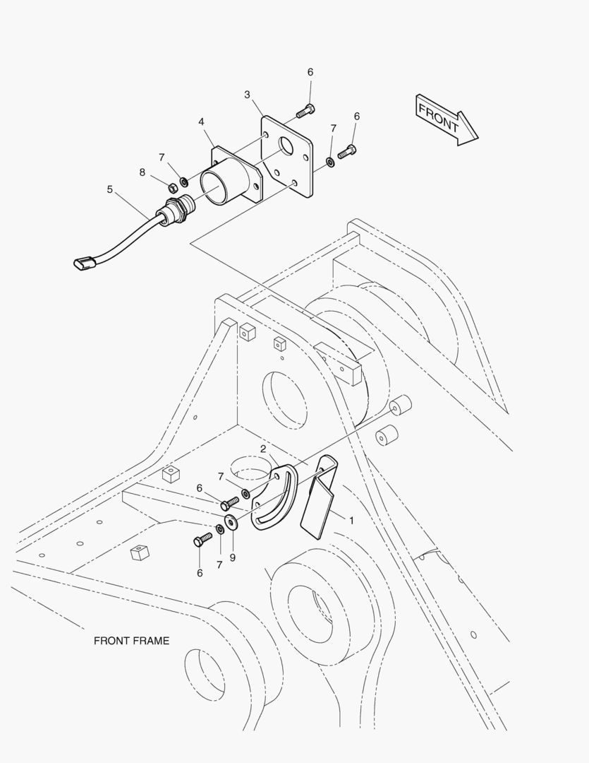 УДАРНАЯ РУКОЯТЬ ПОДЪЕМА В СБОРЕ