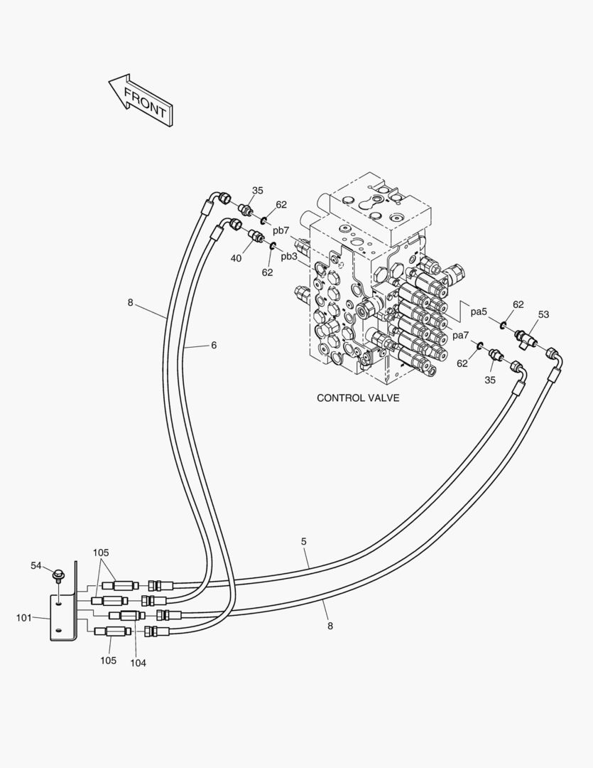 ТРУБОПРОВОД СЕРВОУПРАВЛЕНИЯ(4)