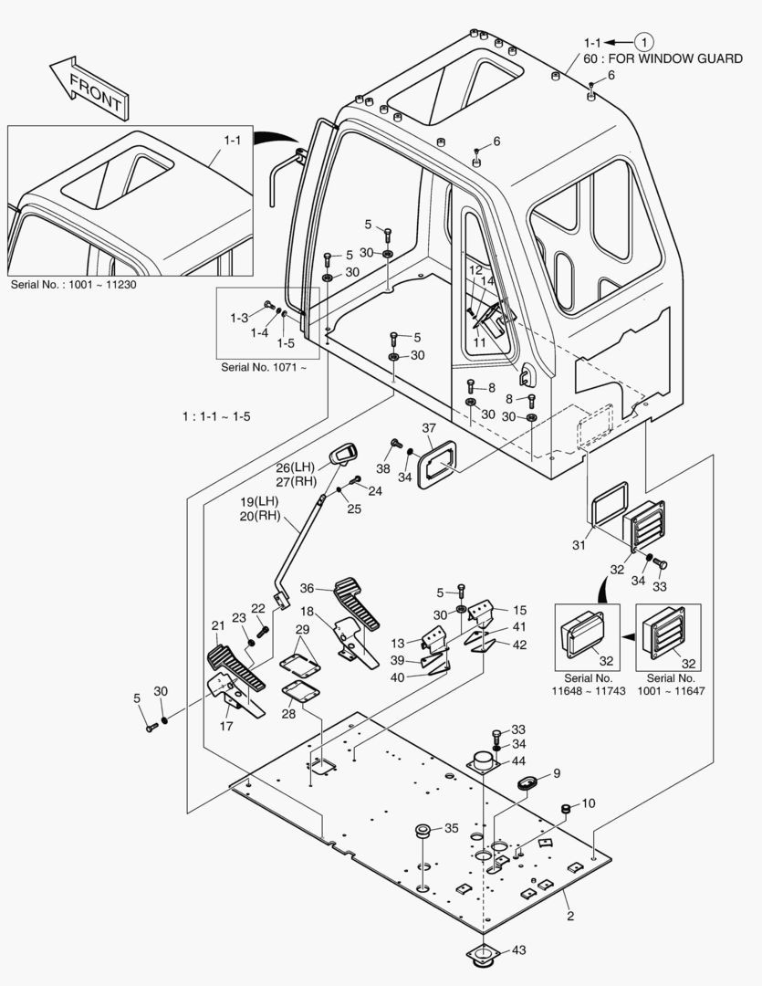 КАБИНА В СБОРЕ
